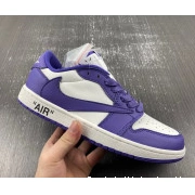 CUSTOM DM7890-386 OFF-WHITE X JORDAN SCOTT TRAVIS AIR 1 X 0809